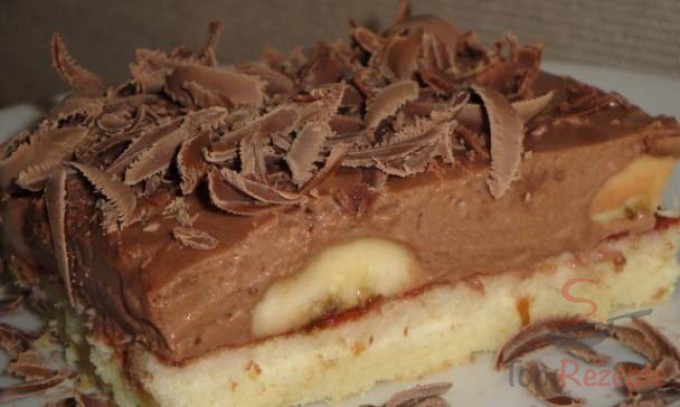 Rezept Schokoladen-Bananen-Kuchen