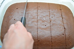 Zubereitung des Rezepts Schokoladenkuchen - fertig in 15 Minuten, schritt 11