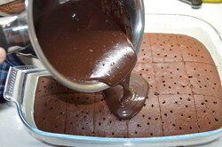 Zubereitung des Rezepts Schokoladenkuchen - fertig in 15 Minuten, schritt 13