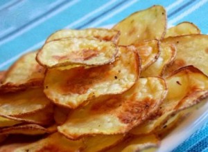 Rezept Gesündere Kartoffelchips aus dem Backofen