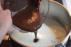 Zubereitung des Rezepts Schokoladen-Agar-Pudding – ein vegetarisches Schokoladen-Dessert, schritt 4