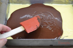 Zubereitung des Rezepts Zarte Grieß-Pudding-Schnitten – ohne Backen, schritt 10