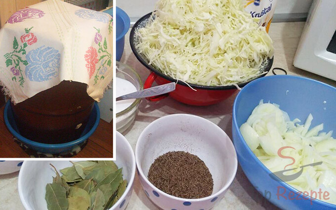 Rezept Selbst gemachtes Sauerkraut aus dem Fass - ein richtiger Vitamin-Kick