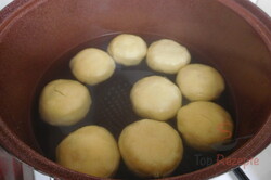 Zubereitung des Rezepts Gefüllte Kartoffelknödel mit Fleisch und Sauerkraut, schritt 8