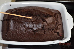 Zubereitung des Rezepts Schokoladenkuchen mit Nuss-Schokoladenglasur, schritt 3