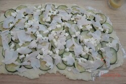 Zubereitung des Rezepts Zucchini-Röllchen mit Schinken und Käse, schritt 5