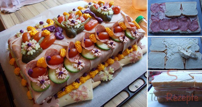Rezept Herzhafte Torte – mit Fotoanleitung von einem Fan