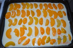 Zubereitung des Rezepts Blätterteig-Schnitten mit Puddingcreme und Pfirsichen, schritt 6