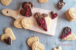 Zubereitung des Rezepts Honig-Zimt-Herzen - Kekse als Valentinstags-Überraschung, schritt 1
