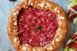 Zubereitung des Rezepts Erdbeer-Galette – fruchtiger Kuchen aus Quark-Teig, schritt 1