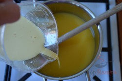 Zubereitung des Rezepts Frisches Orangendessert mit Schlagsahne, schritt 5