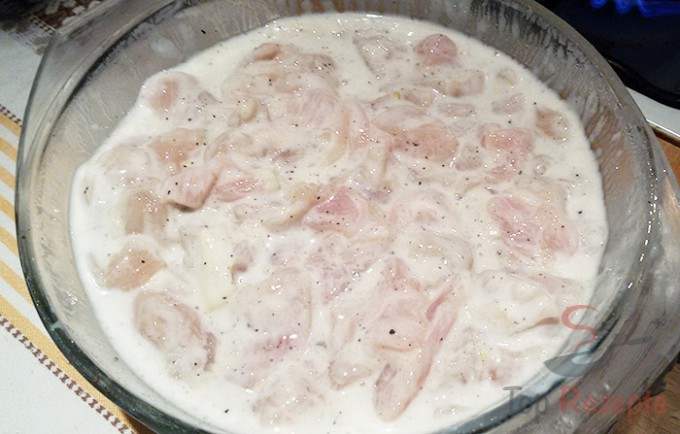 Rezept Feine Kefir-Marinade für Hähnchenbrust mit einem feinen Knoblauch-Geschmack