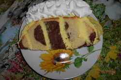 Rezept Zebra-Kuchen - Ein-Meter-Kuchen