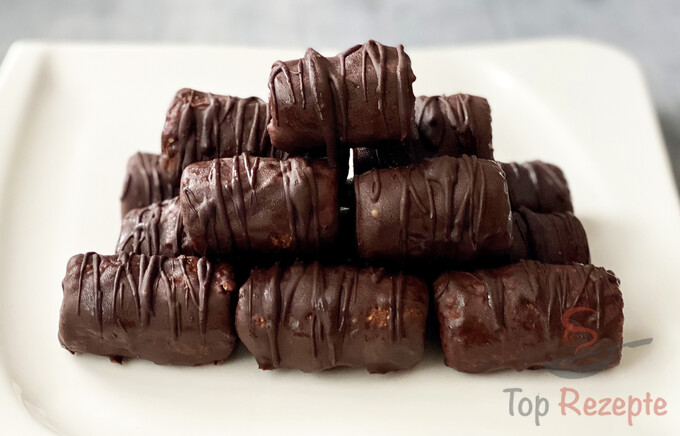 Rezept Schokoladenstangen aus nur 3 Zutaten - ohne Backen