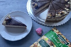 Zubereitung des Rezepts Walnuss-Cheesecake mit Schokoladen-Glasur, schritt 1