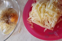Zubereitung des Rezepts Gefüllte Hähnchenbrust mit Kartoffeln und Käse, schritt 2