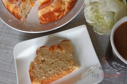 Zubereitung des Rezepts Flaumiger Kuchen mit Aprikosen, schritt 4