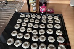 Zubereitung des Rezepts Mohn-Engelsaugen - Mohnplätzchen mit Sauerkirschmarmelade, schritt 6