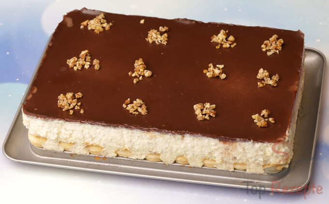 Rezept Bueno-Torte mit Nutella-Glasur: So lecker wie Buenos aus dem Laden