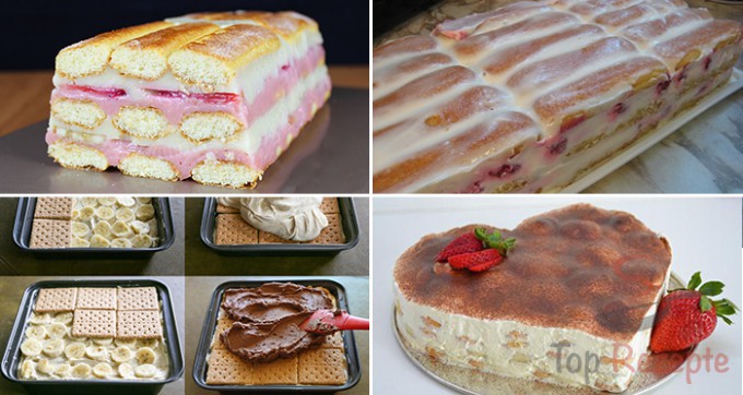 Die 13 besten Rezepte für einfache und schnell zubereitete Desserts ohne Backen, es ist sicherlich für jeden etwas dabei!