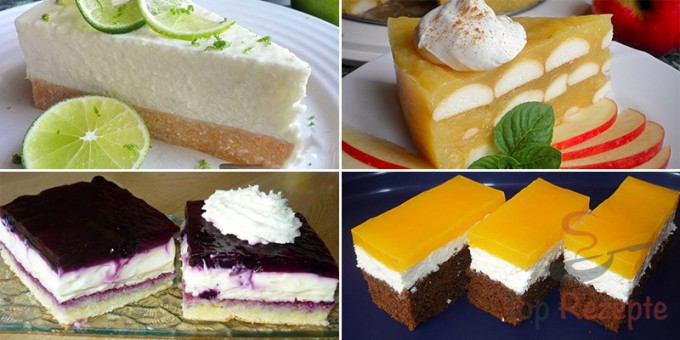 Sammlung der 16 besten Rezepte für erfrischende Sommer-Desserts