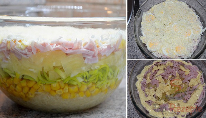 Schichtsalat mit Sellerie und Ananas | Top-Rezepte.de