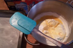 Zubereitung des Rezepts Wunderbare Pudding-Sahne-Schnitten mit Erdbeeren, schritt 2