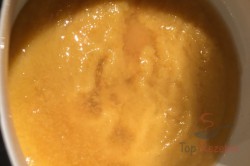 Zubereitung des Rezepts Pfirsich-Cremedessert mit Eierplätzchen, schritt 6
