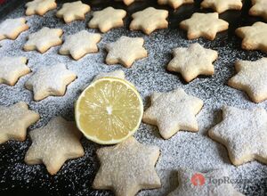 Zitronensterne mit saurer Sahne: Ein einfaches Weihnachtsrezept