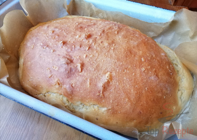 Rezept Ratz-Fatz-Brot ohne Aufwand, ohne Gehzeit und mit knuspriger Kruste
