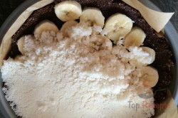 Zubereitung des Rezepts FITNESS-Kokos-Torte mit Bananen - Fotoanleitung, schritt 10