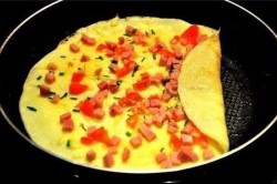 Zubereitung des Rezepts Das beste Omelett zum Frühstück, schritt 2