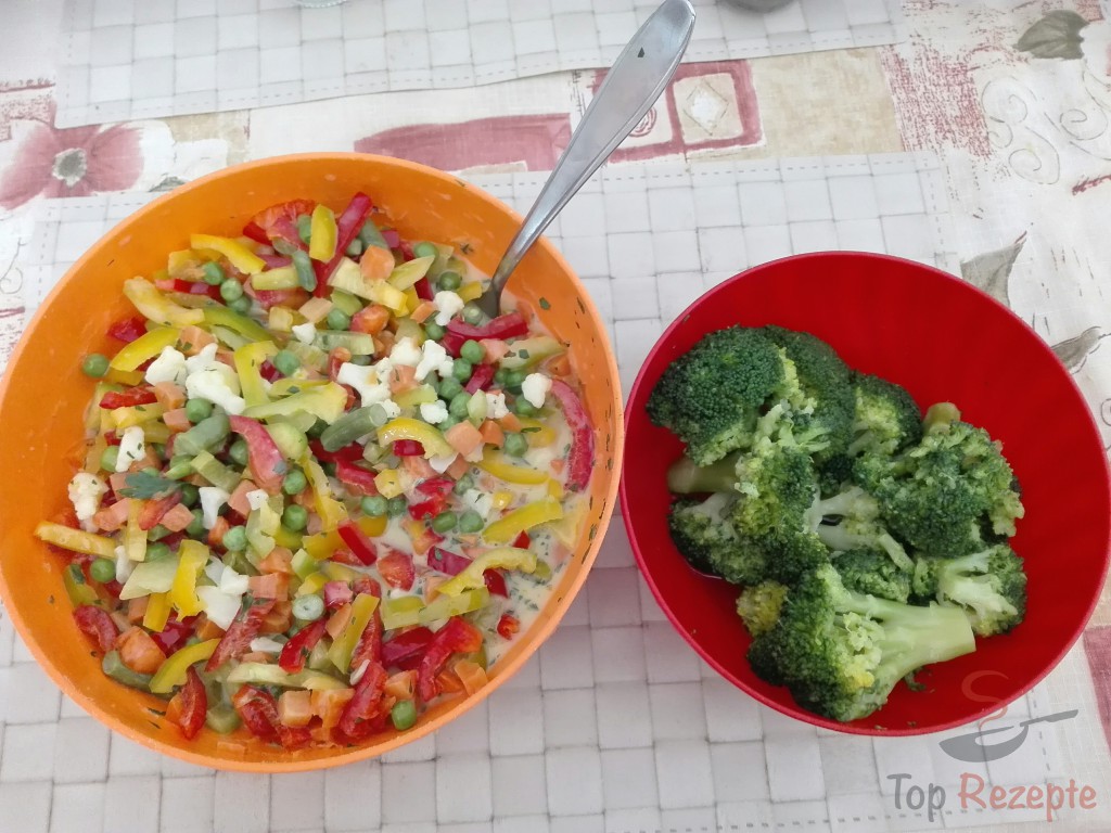 Brokkoliauflauf mit Gemüse und Ei - Sarah&amp;#39;s recipes