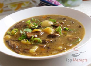 Rezept Kartoffel-Pilz-Suppe