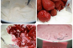 Zubereitung des Rezepts Erdbeer-Cheesecake (mit und ohne Backen), schritt 3