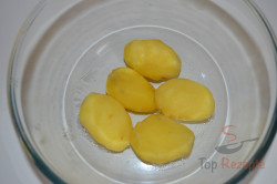 Zubereitung des Rezepts Kartoffelteig gefüllt mit Pilzen, schritt 1