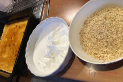 Zubereitung des Rezepts Fantastischer Kuchen mit Nussbaiser, schritt 7
