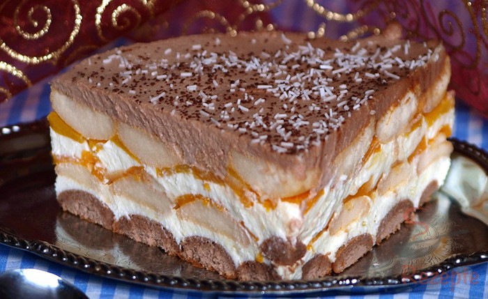 Pfirsich-Torte ohne Backen | Top-Rezepte.de