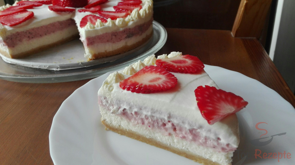Leckerer Erdbeer-Cheesecake | Top-Rezepte.de