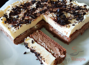 Rezept Double-Chocolate-Cake - Milka-Kuchen ohne Backen