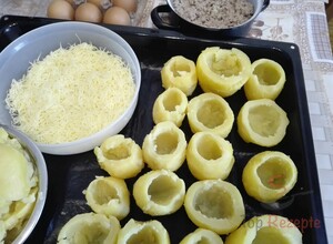 Rezept Köstliche gefüllte Kartoffeln