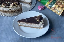 Zubereitung des Rezepts Walnuss-Cheesecake mit Schokoladen-Glasur, schritt 2